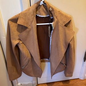 Tahari Brown Suede Jacket (NWT)